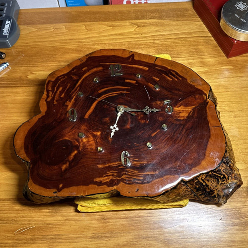 Cypres burl wood slab - wood,